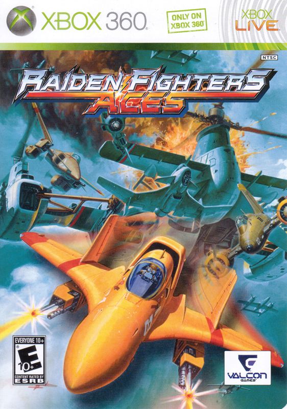 Raiden Fighters Aces box art for Xbox 360